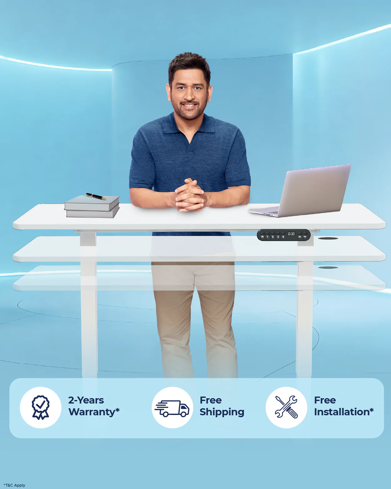 AeroPlus Adjustable Desk - Image 104