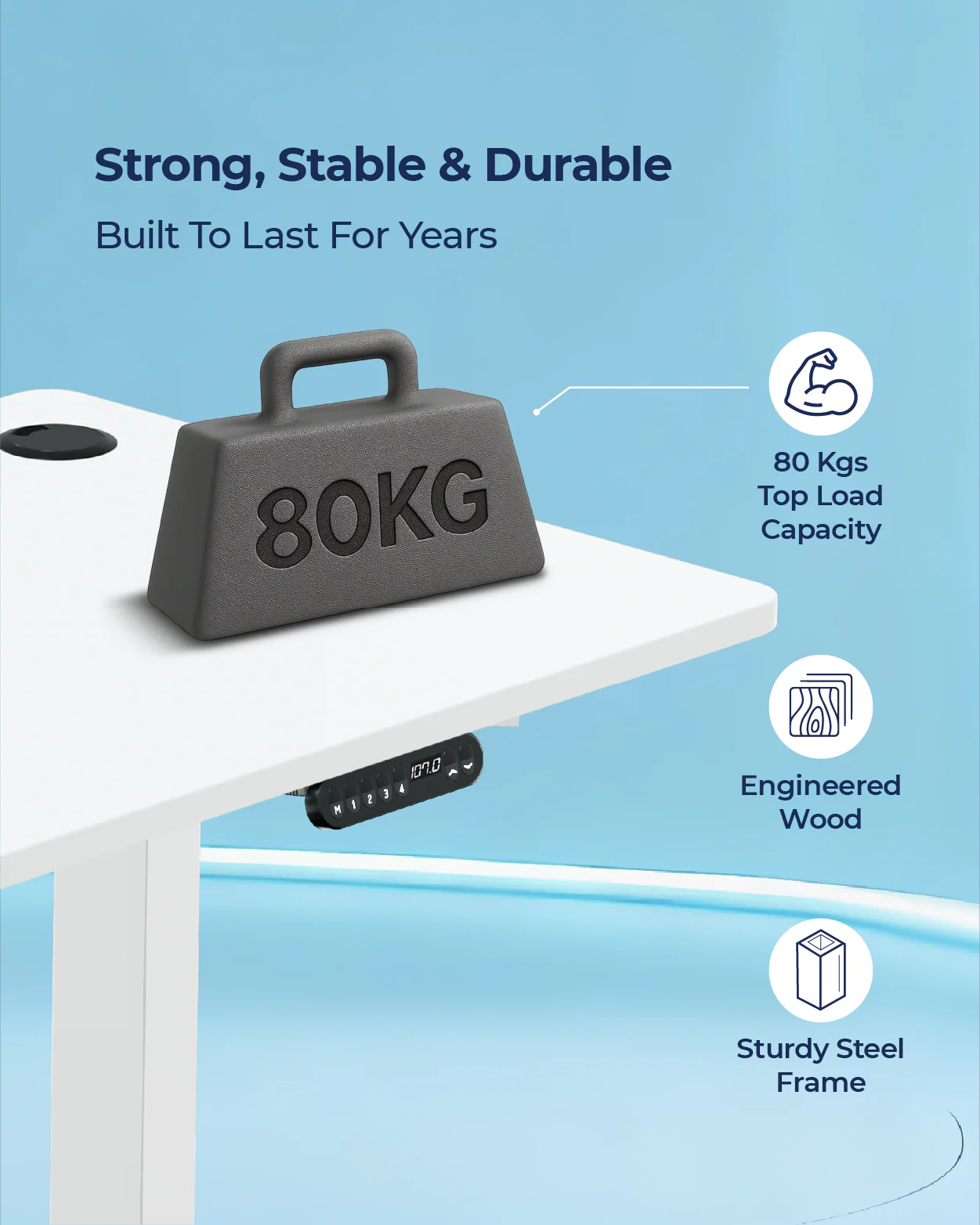 AeroPlus Adjustable Desk - Image 109