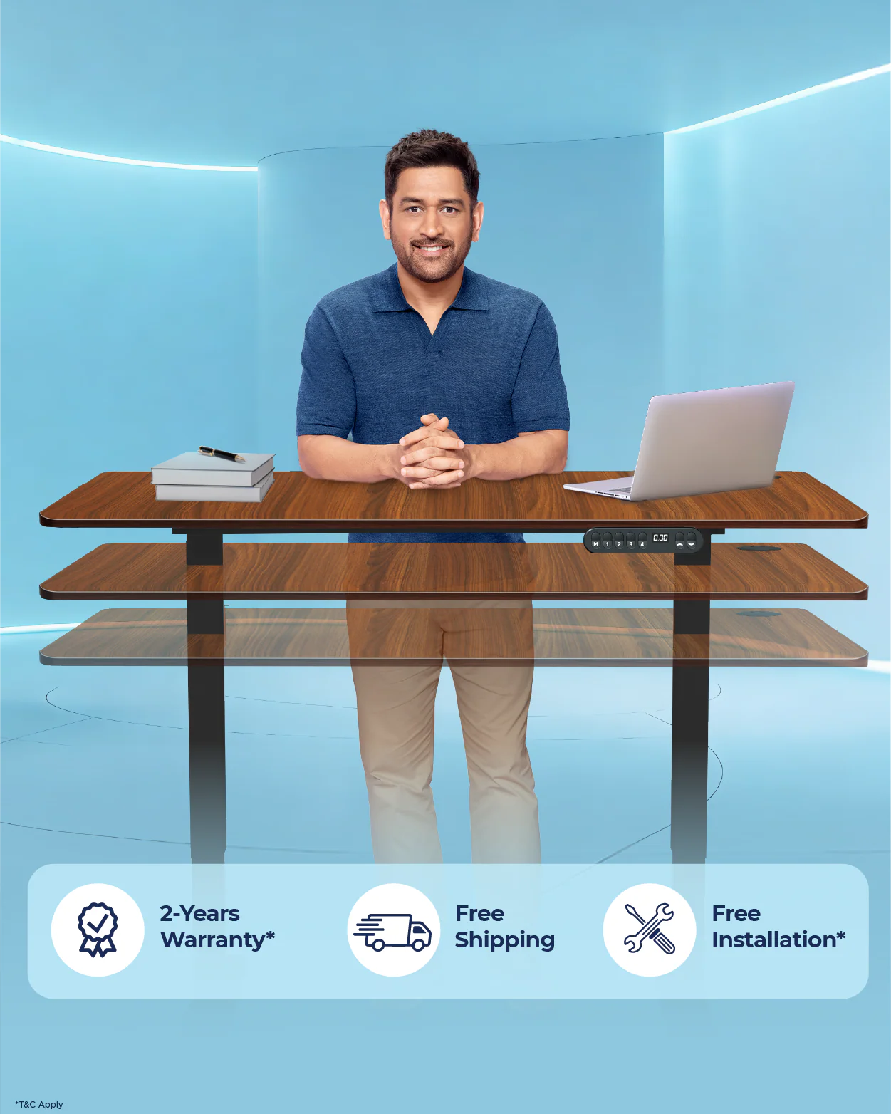 AeroPlus Adjustable Desk - Image 14