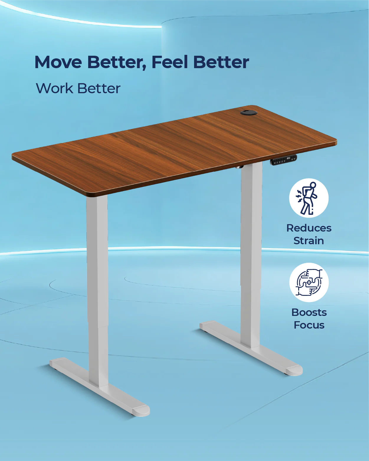 AeroPlus Adjustable Desk - Image 17