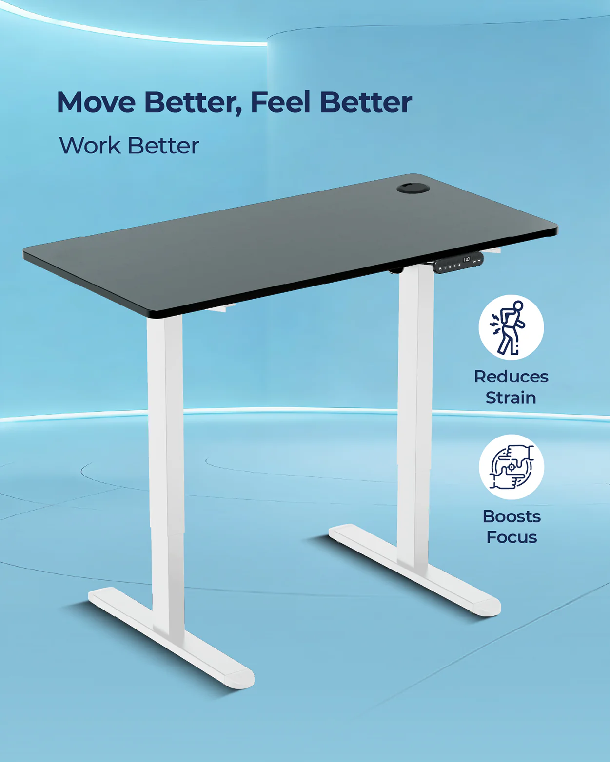 AeroPlus Adjustable Desk - Image 51