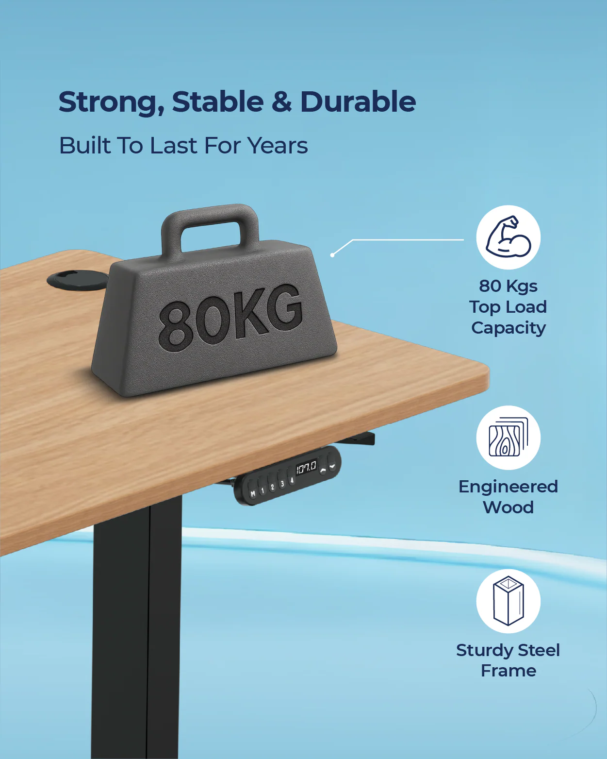 AeroPlus Adjustable Desk - Image 60