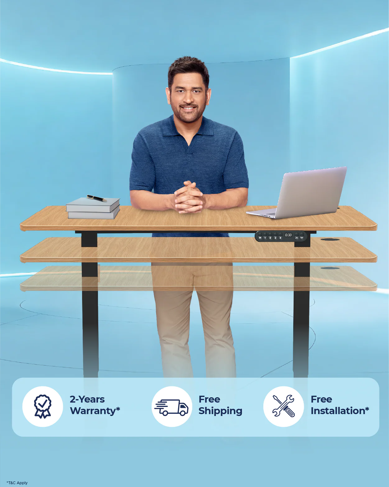 AeroPlus Adjustable Desk - Image 69