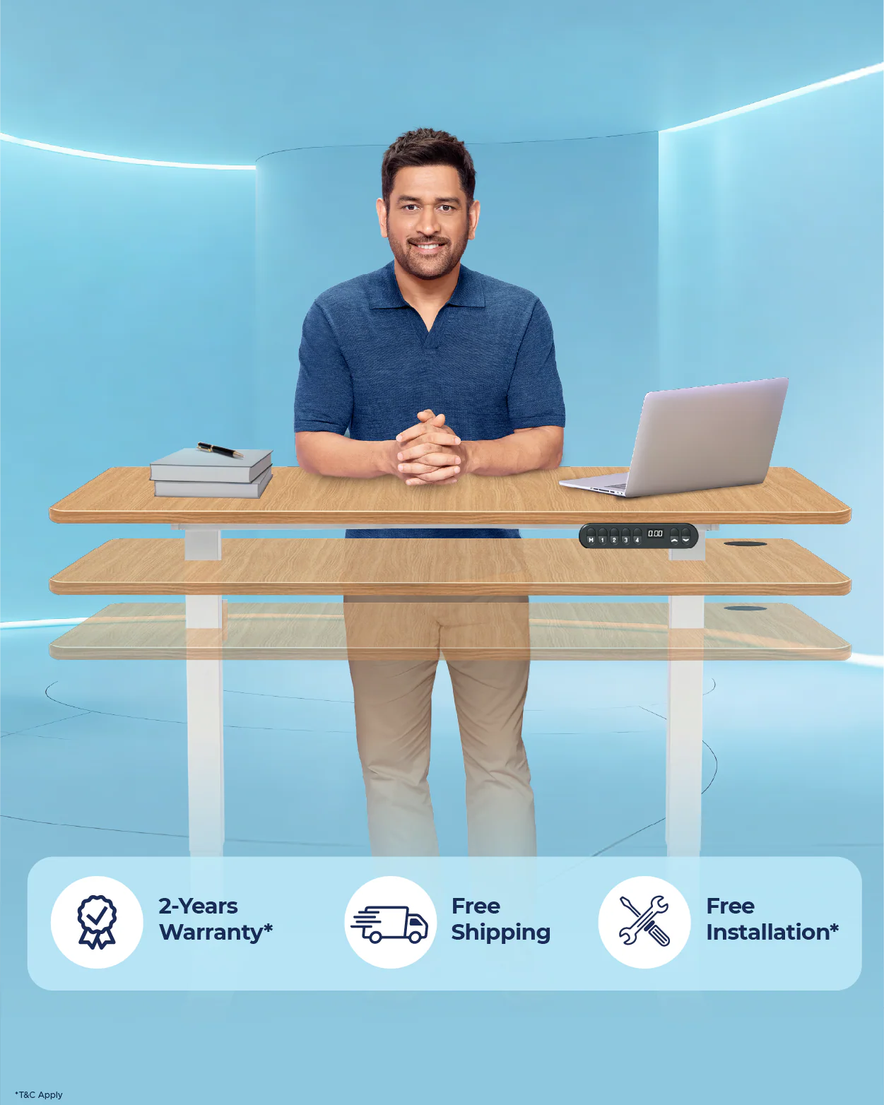 AeroPlus Adjustable Desk - Image 76