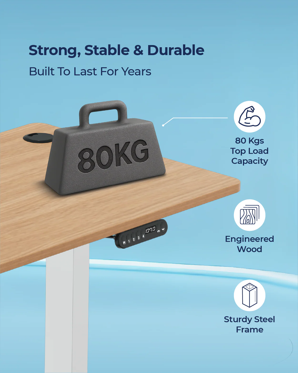 AeroPlus Adjustable Desk - Image 81