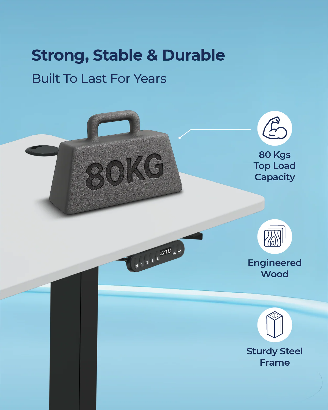 AeroPlus Adjustable Desk - Image 88