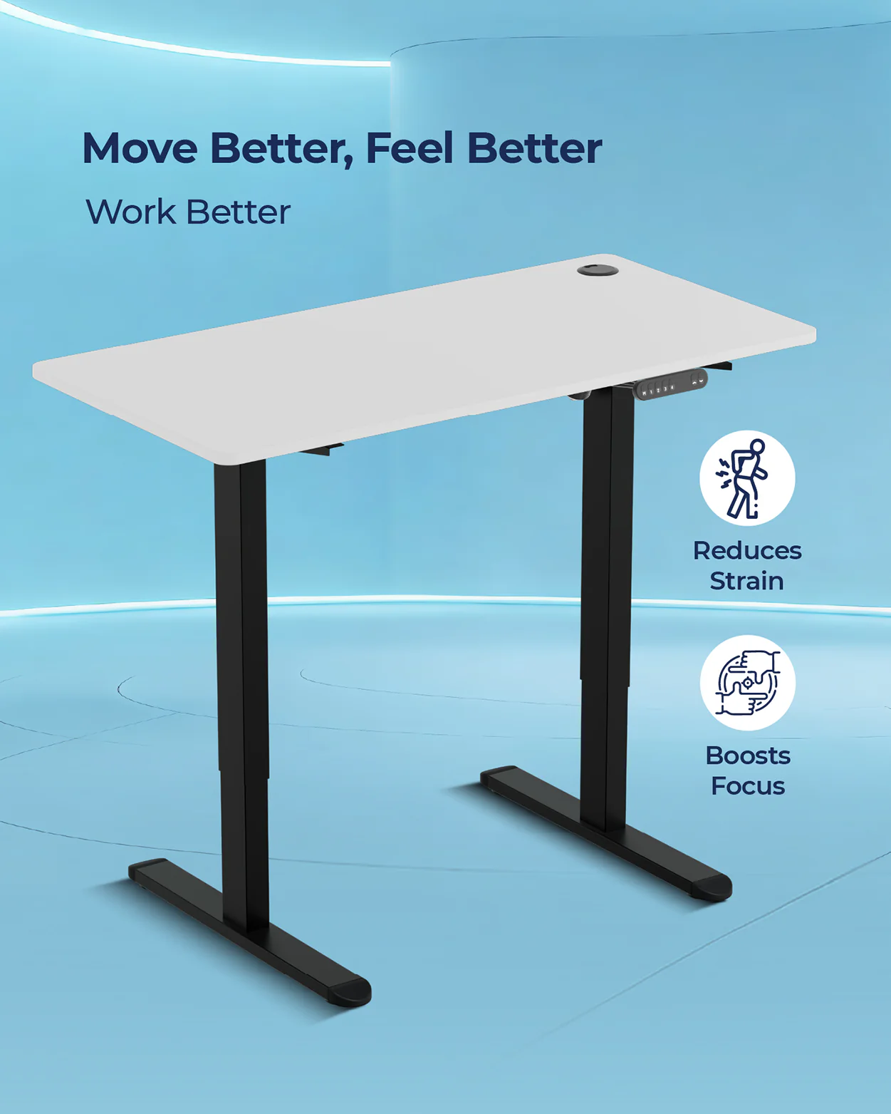 AeroPlus Adjustable Desk - Image 93