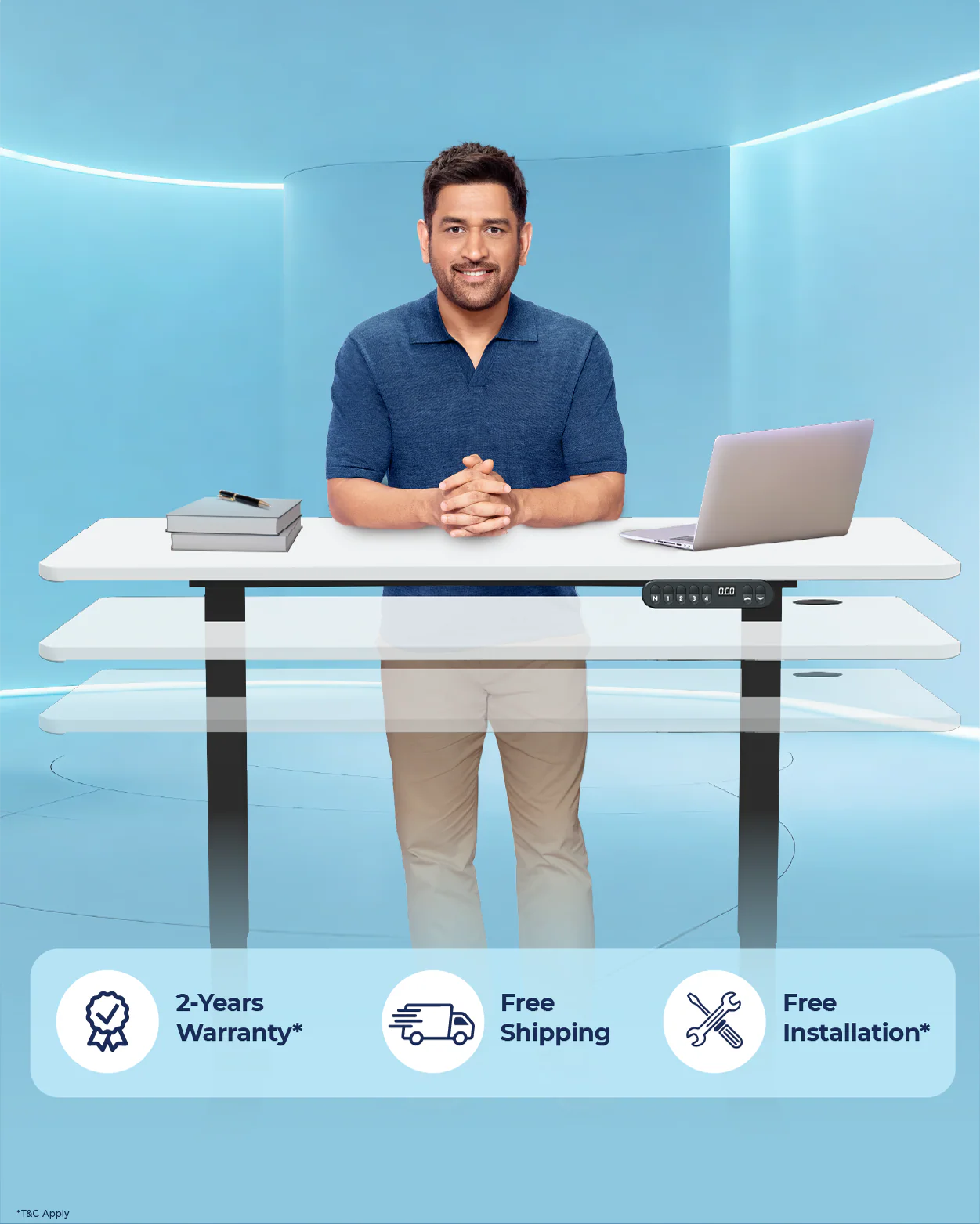 AeroPlus Adjustable Desk - Image 97