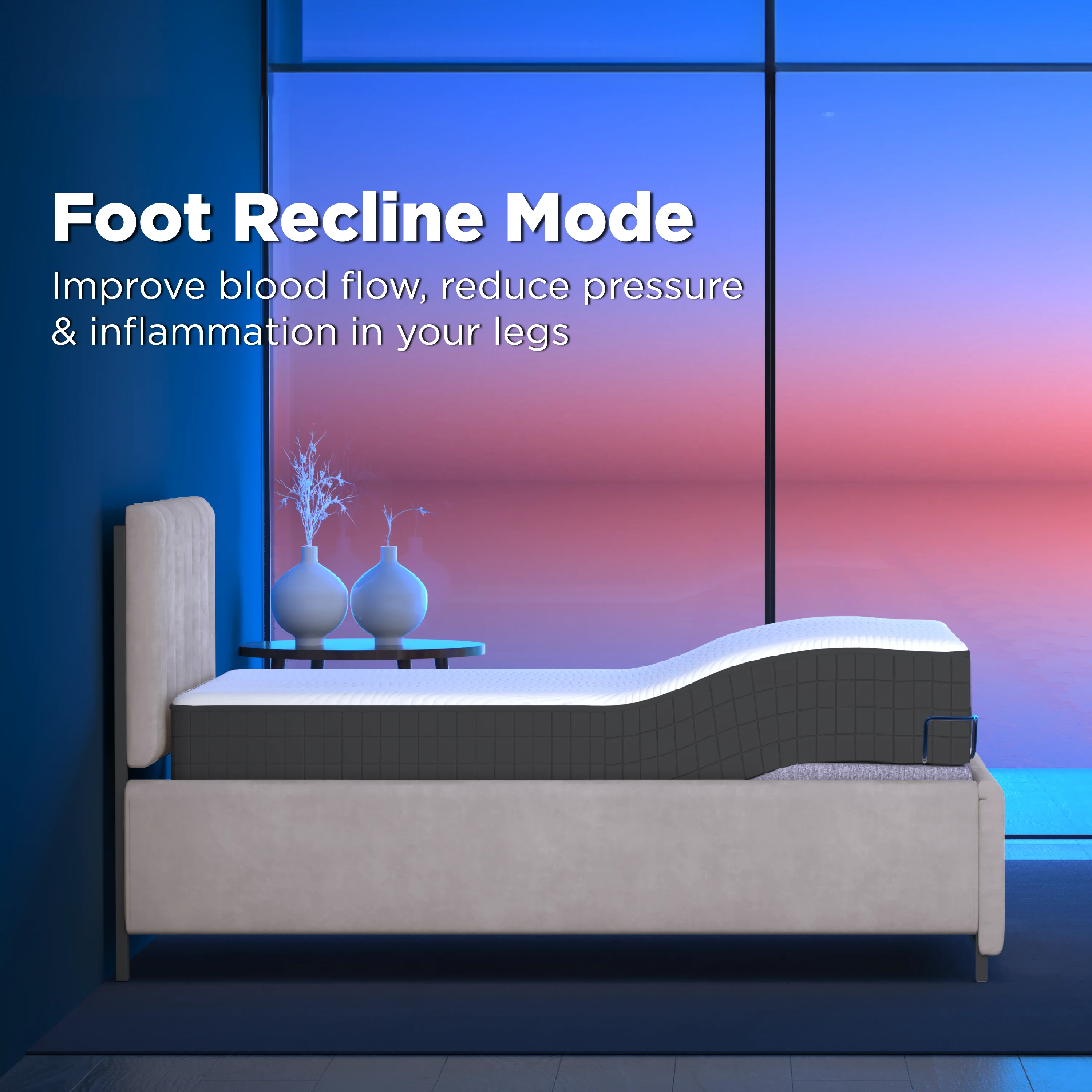 Elev8 Smart Recliner Bed with Italia Frame - Image 4