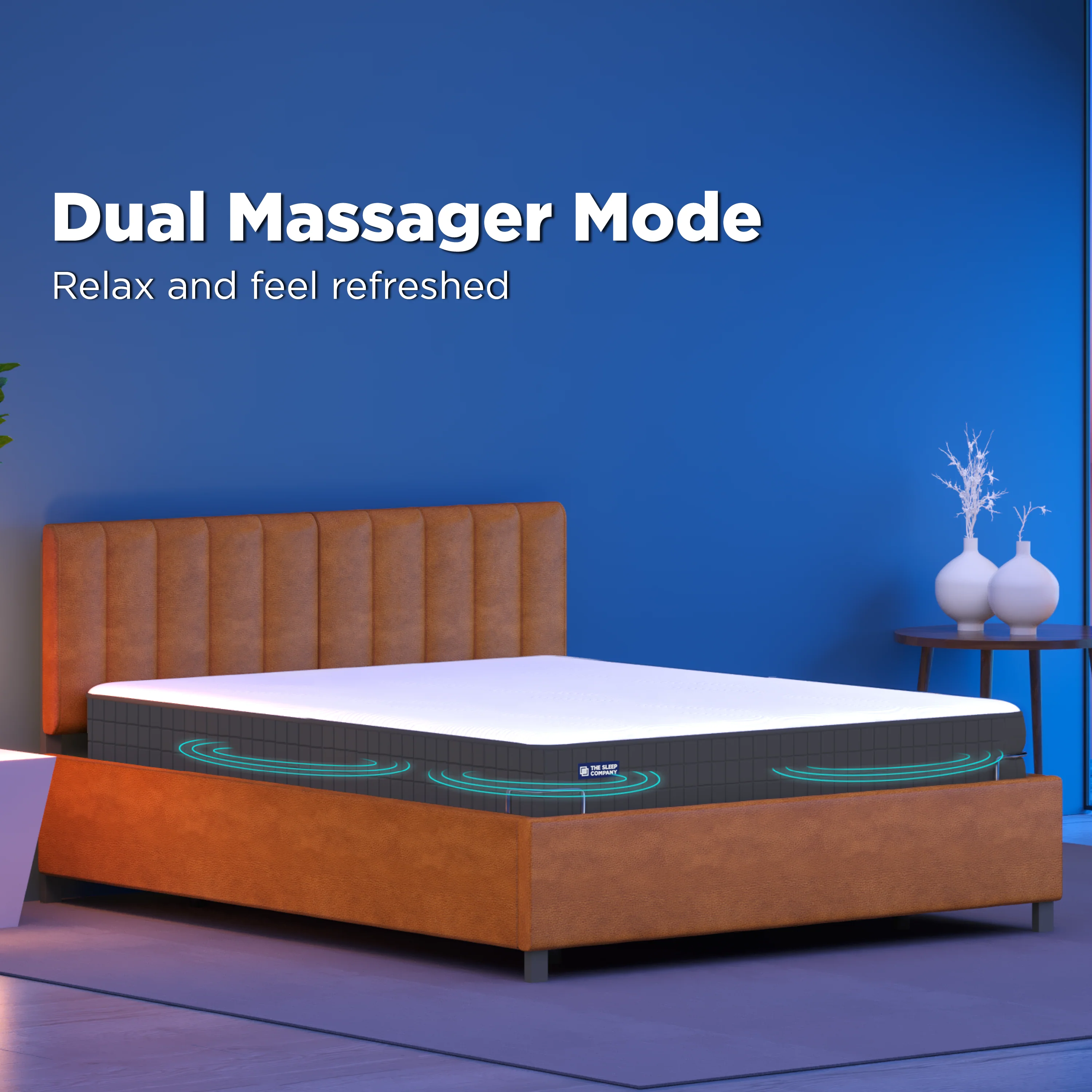 Elev8 Smart Recliner Bed with Leather Frame - Image 12