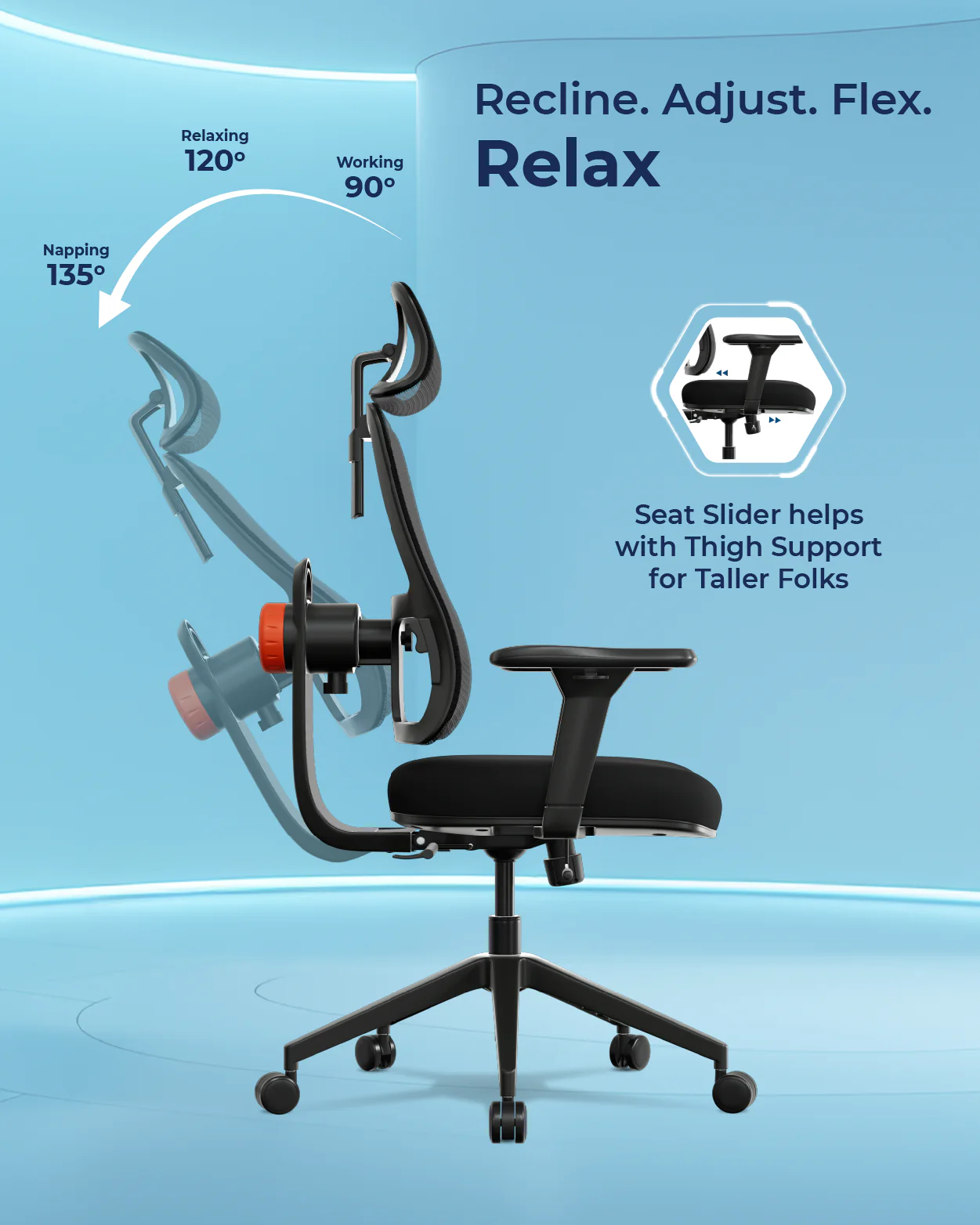 Flex Ergonomic Office Chair - Image 3