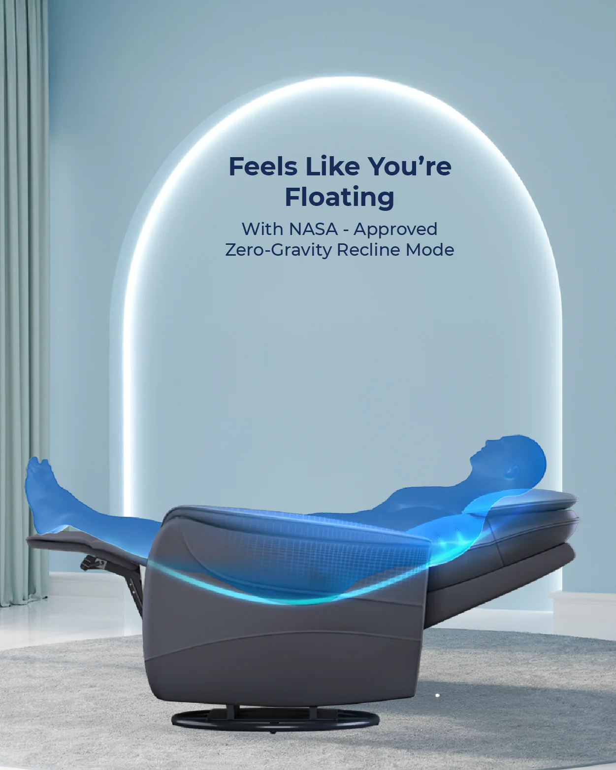 Luxe Pro Massager Recliner Sofa - Image 5