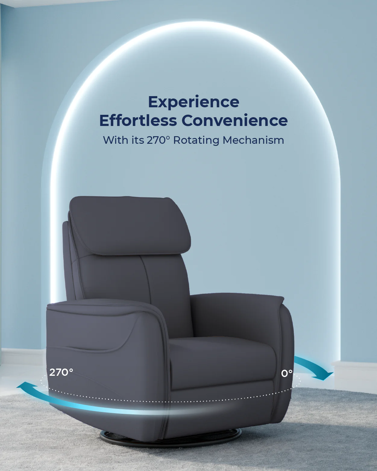 Luxe Pro Massager Recliner Sofa - Image 6