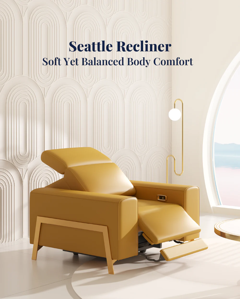Seattle Recliner Sofa - Image 104