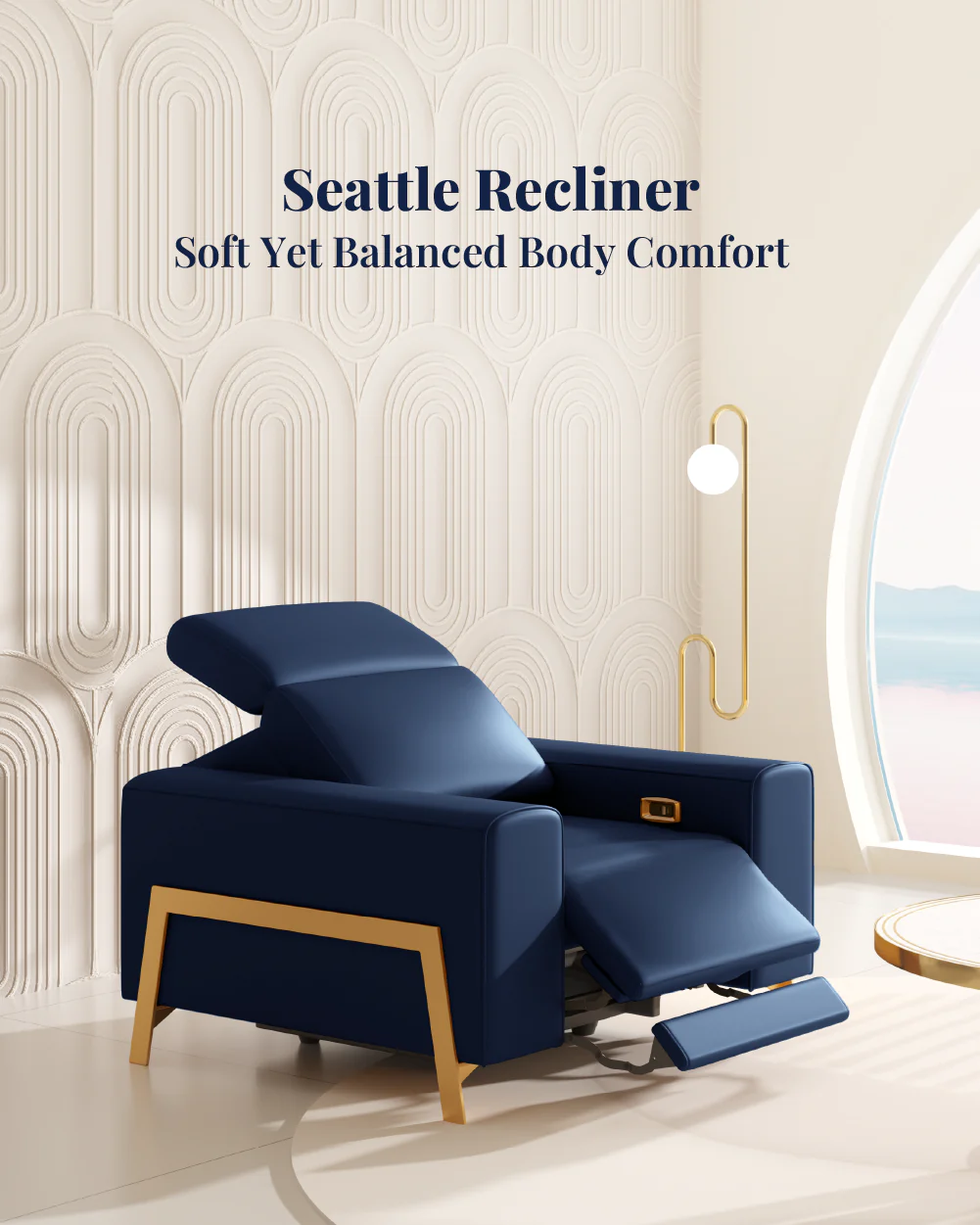 Seattle Recliner Sofa - Image 112