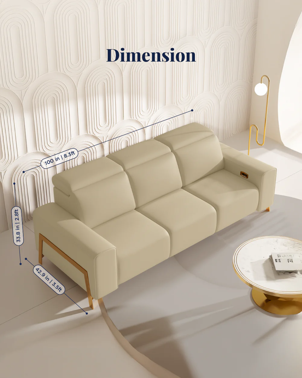 Seattle Recliner Sofa - Image 22