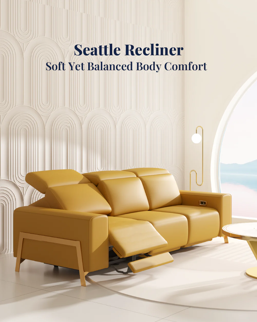 Seattle Recliner Sofa - Image 25