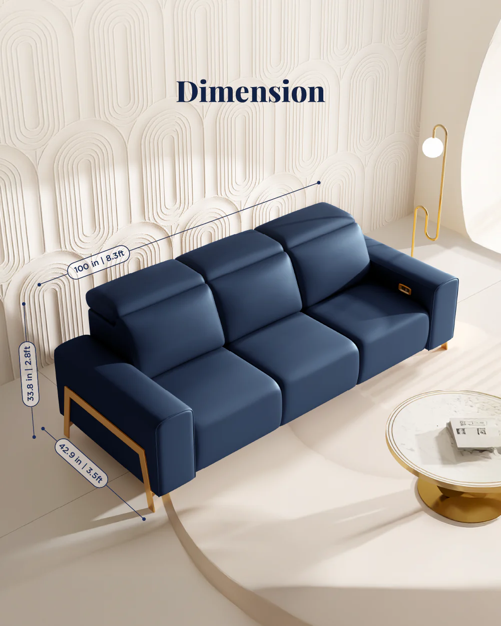 Seattle Recliner Sofa - Image 38