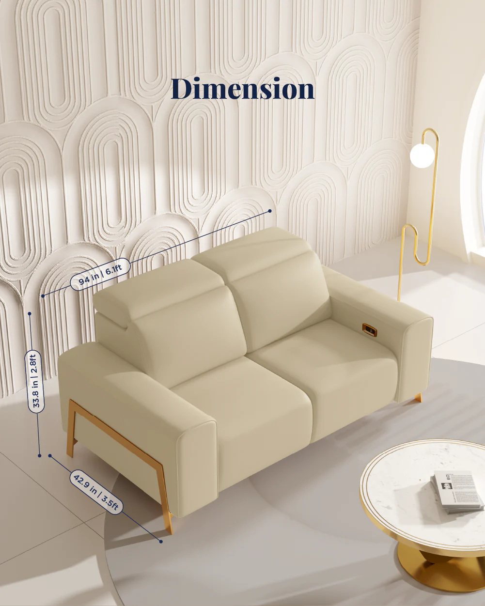 Seattle Recliner Sofa - Image 61