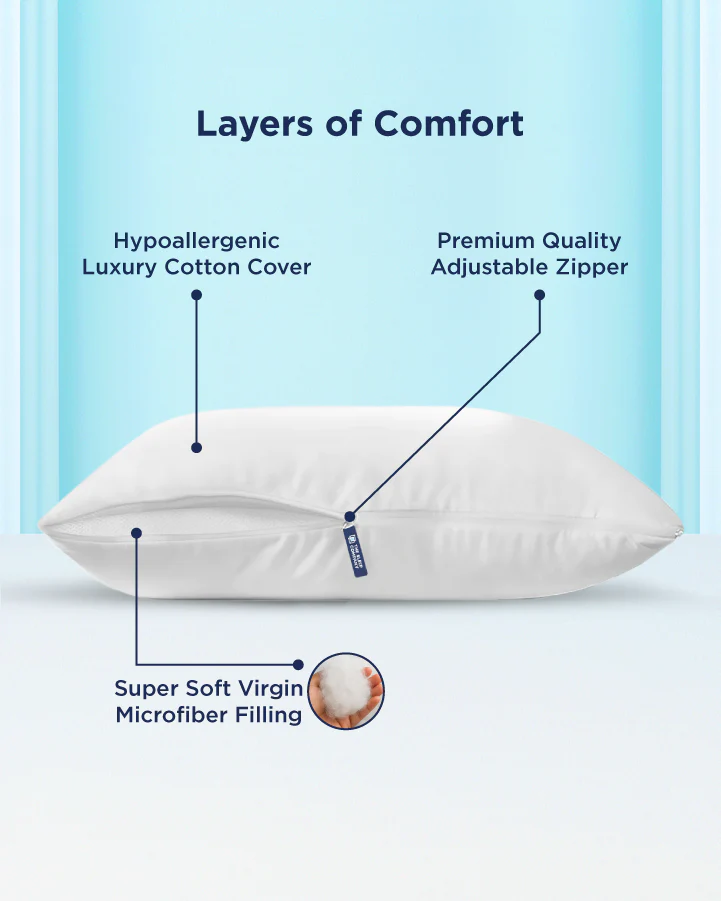 Smart Adjustable Plush Pillow - Image 3