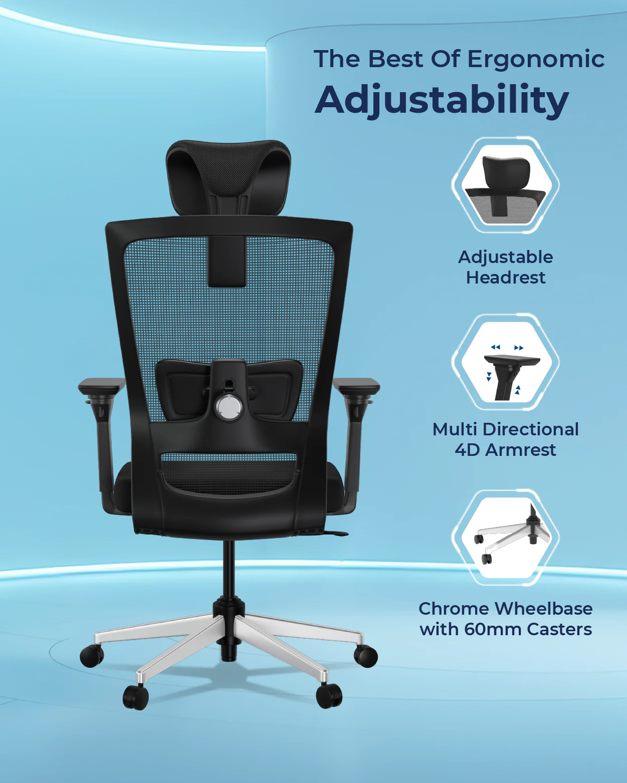 Stylux Ergonomic Office Chair - Image 16