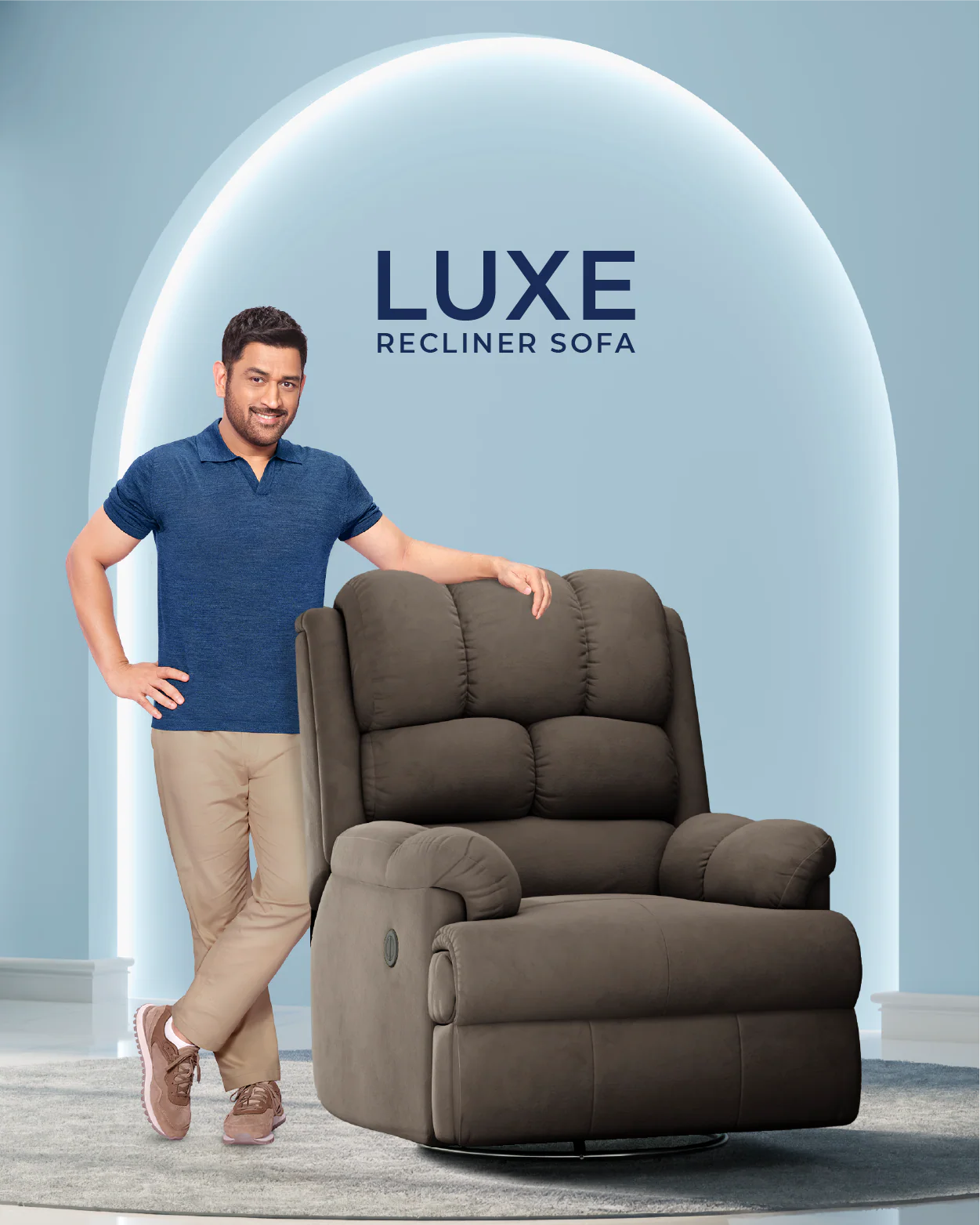The Sleep Company Luxe Motorised Recliner Sofa - Image 29