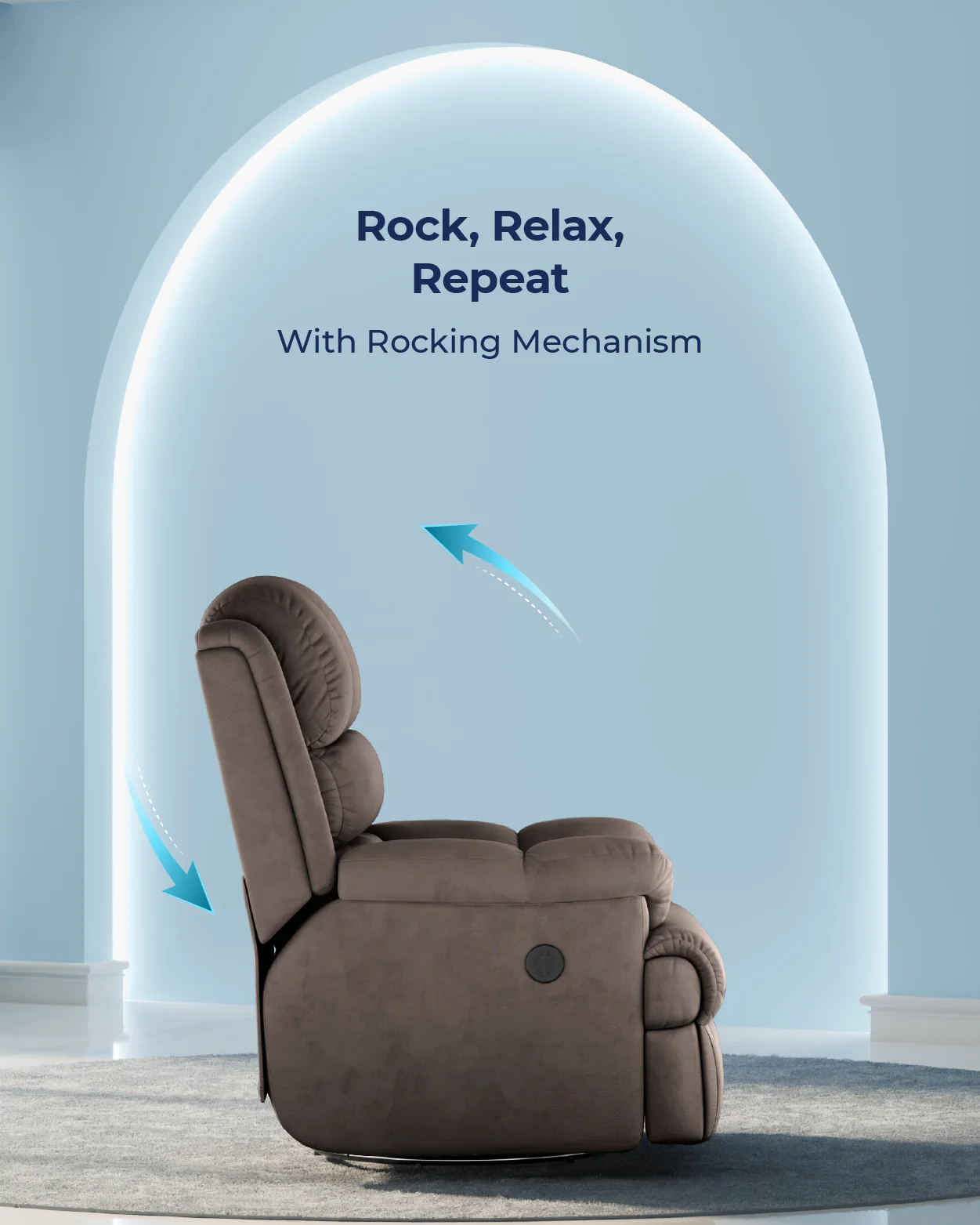 The Sleep Company Luxe Motorised Recliner Sofa - Image 32