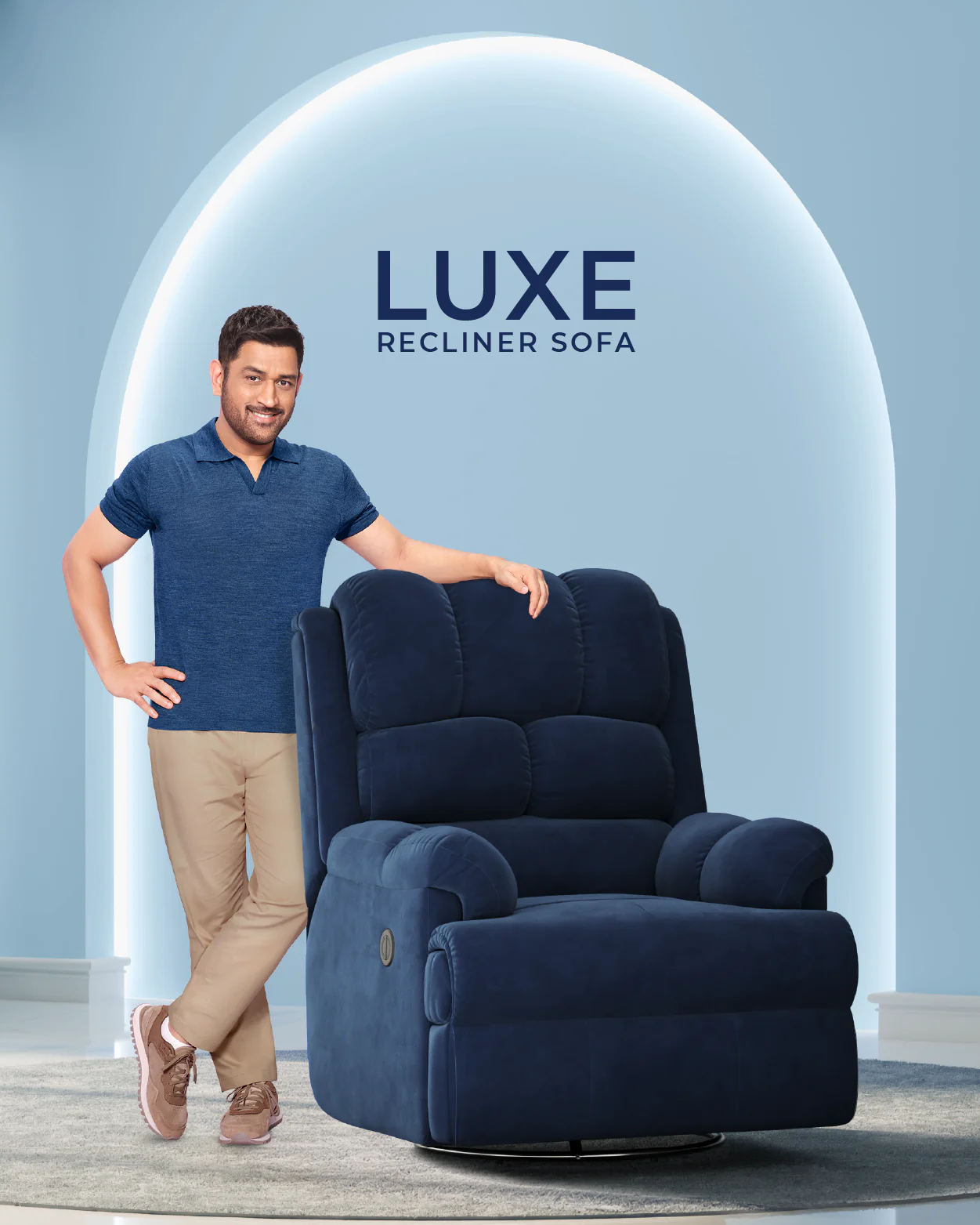 The Sleep Company Luxe Motorised Recliner Sofa - Image 41