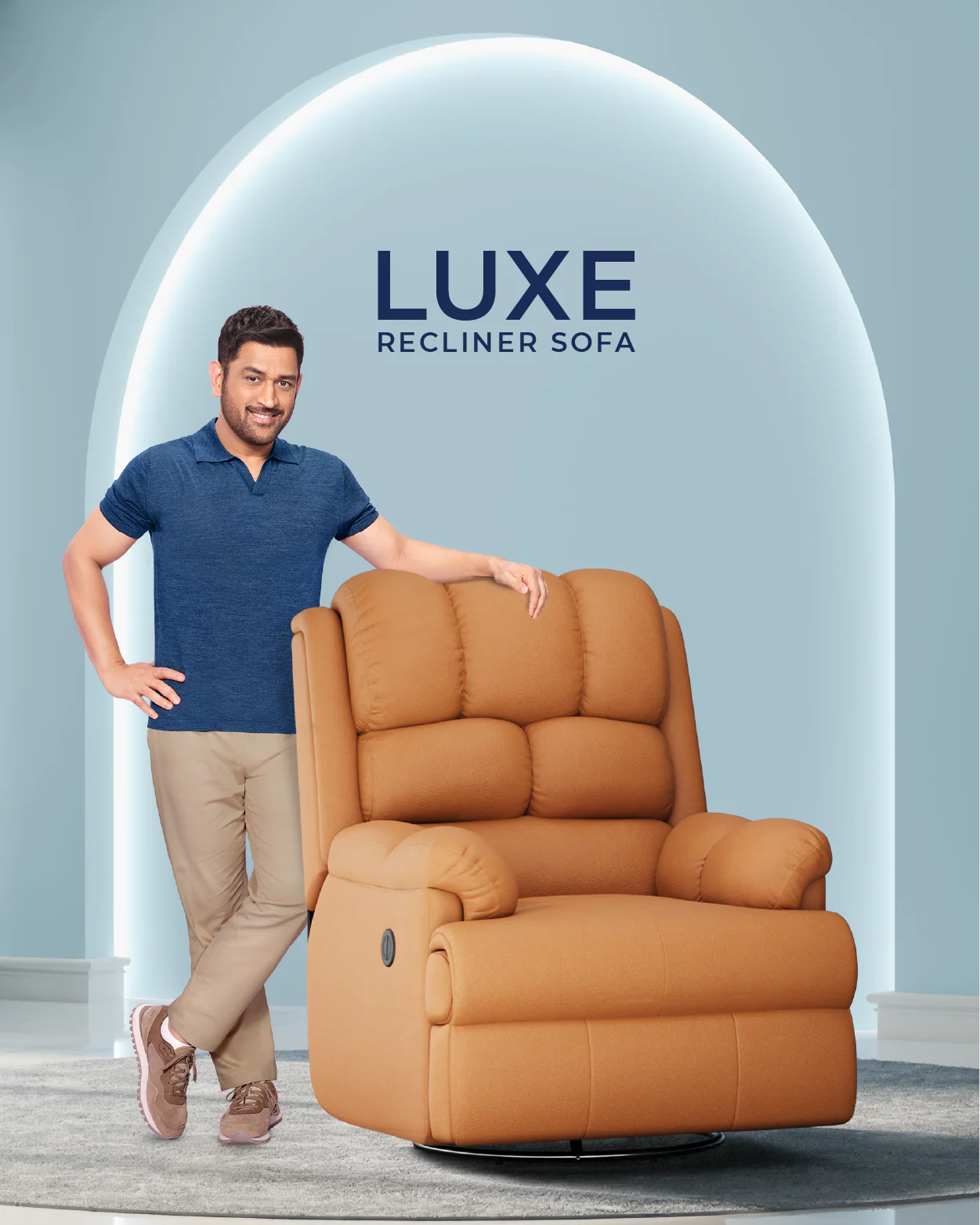 The Sleep Company Luxe Motorised Recliner Sofa - Image 51