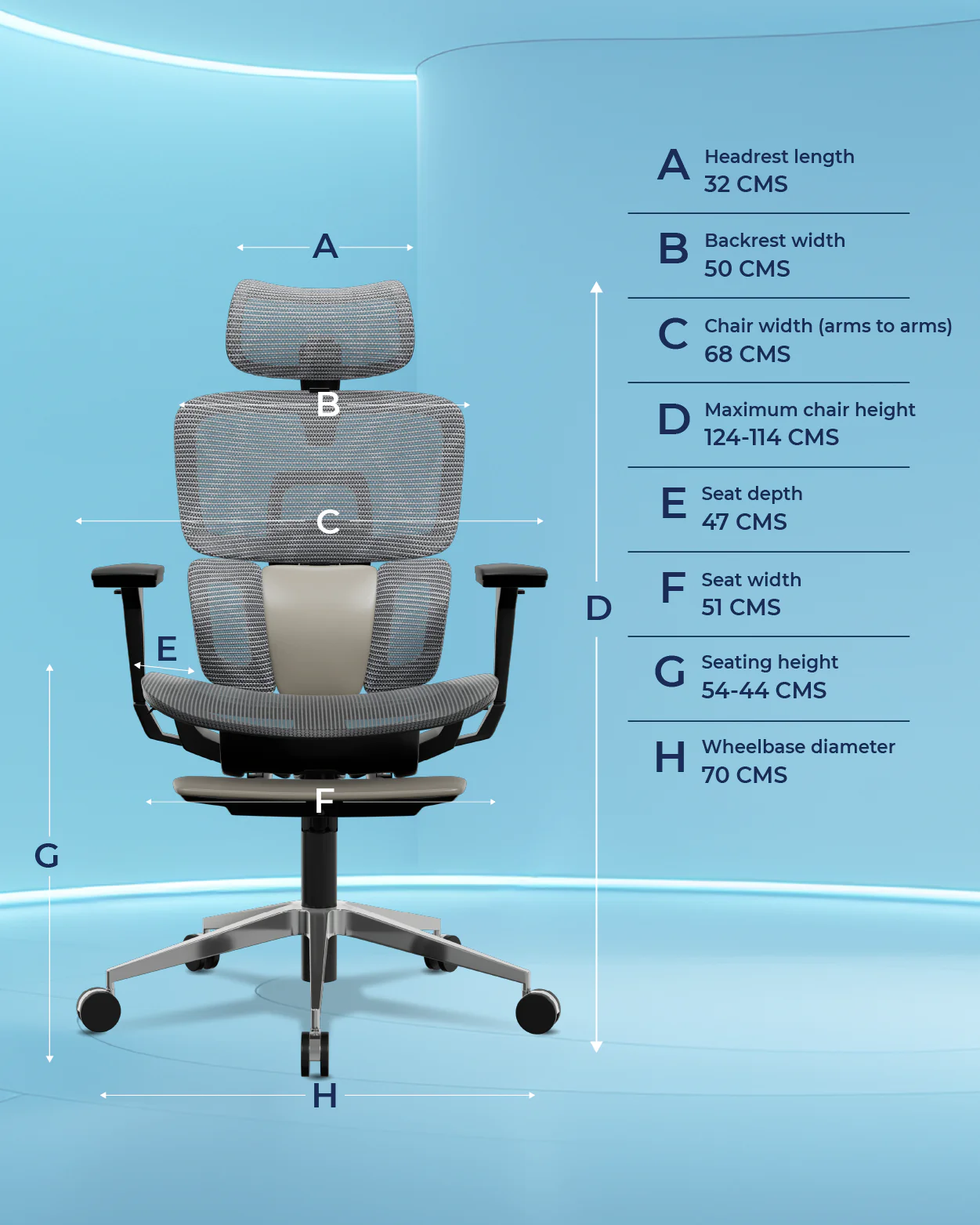 Ultron Premium Ergonomic Office Chair - Image 11