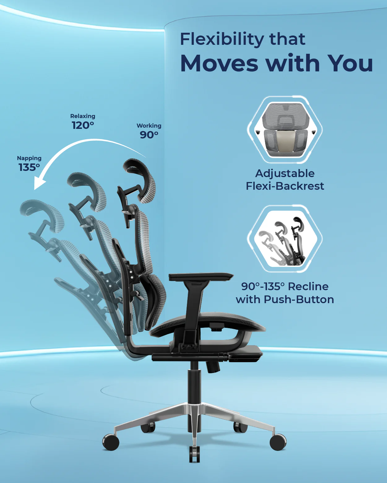 Ultron Premium Ergonomic Office Chair - Image 9