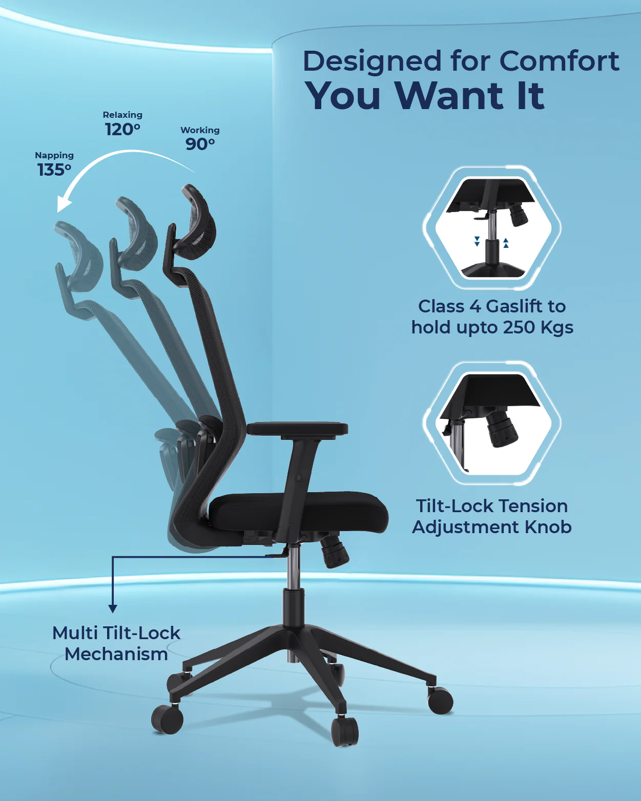 UNO Ergonomic Office Chair - Image 3