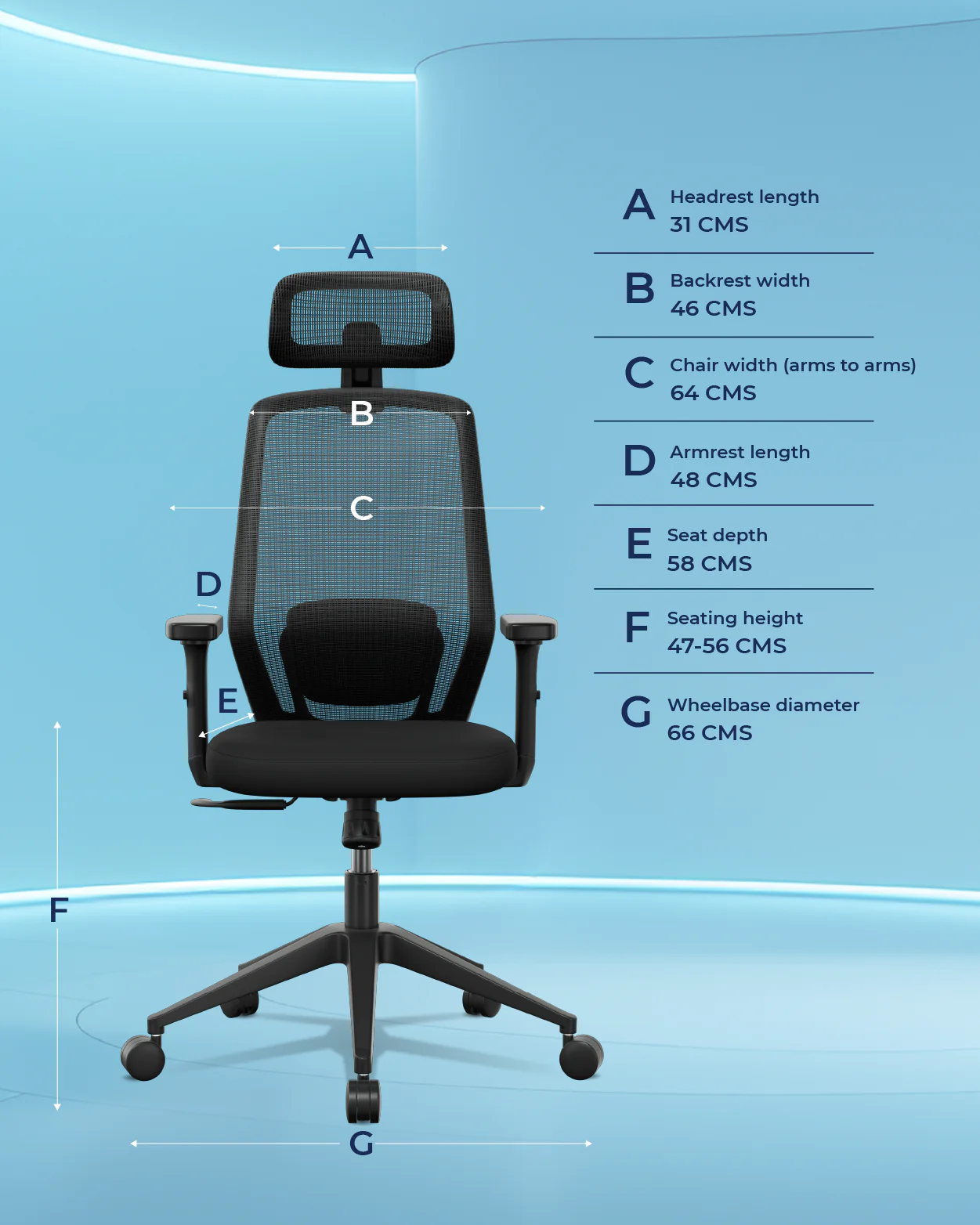 UNO Ergonomic Office Chair - Image 5