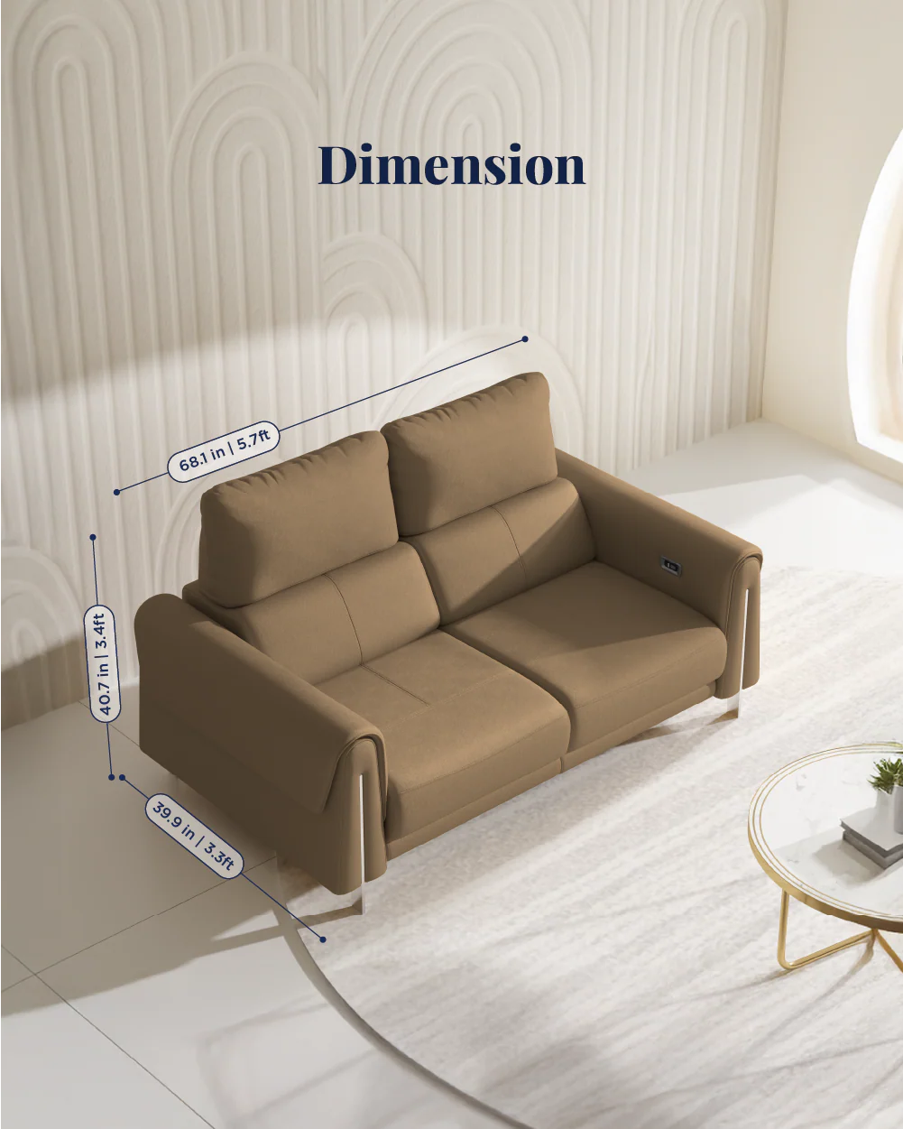 Valencia Recliner Sofa - Image 124