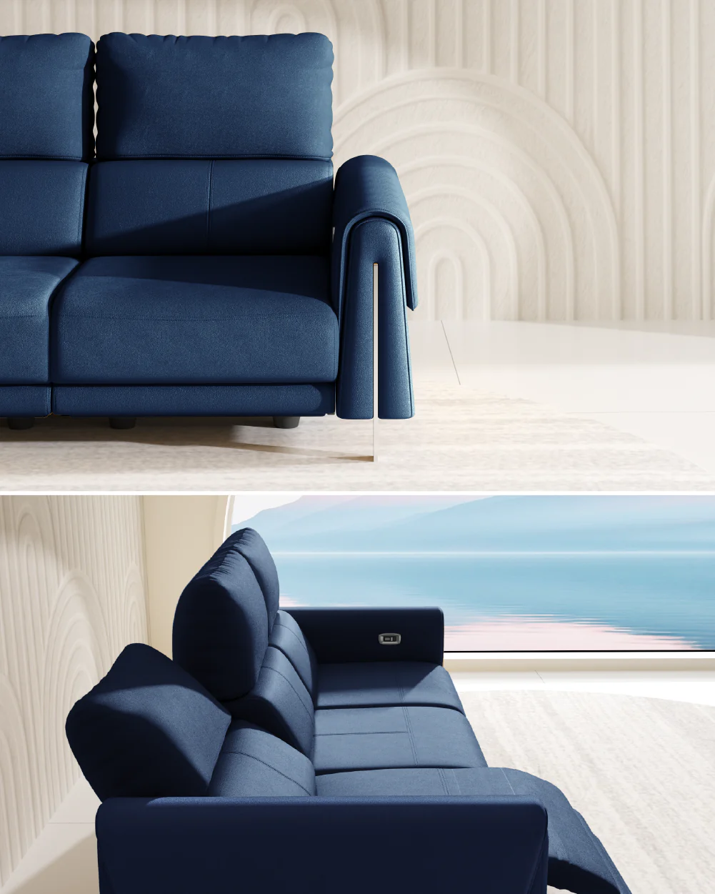 Valencia Recliner Sofa - Image 146
