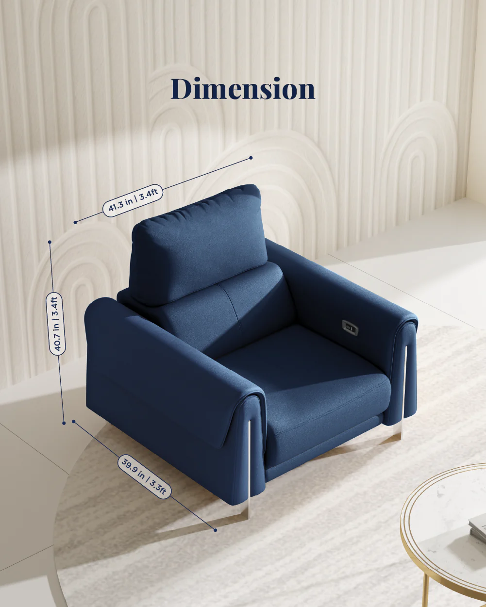 Valencia Recliner Sofa - Image 164