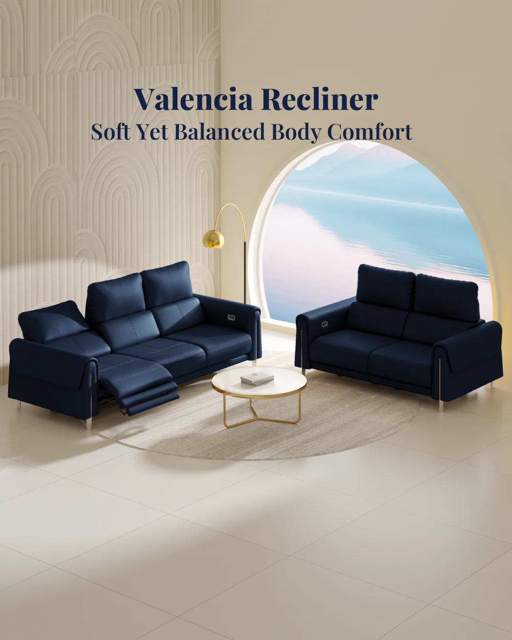 Valencia Recliner Sofa - Image 167