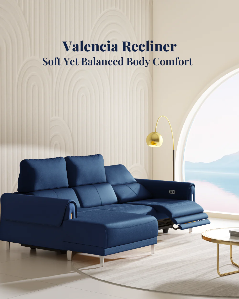 Valencia Recliner Sofa - Image 184