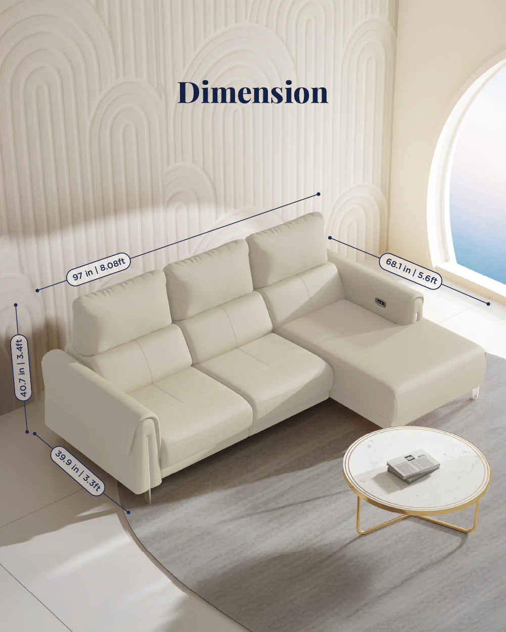 Valencia Recliner Sofa - Image 230