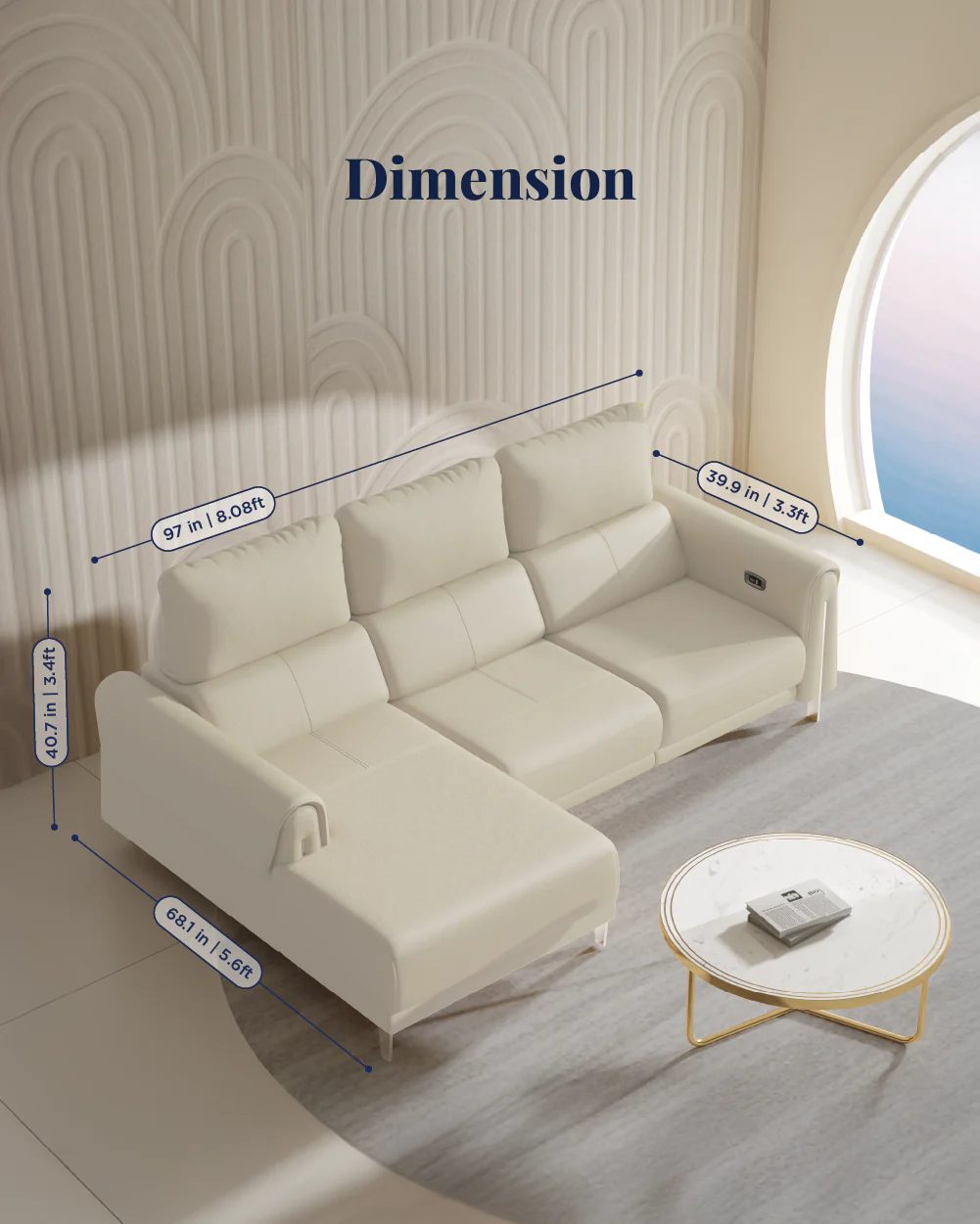 Valencia Recliner Sofa - Image 238