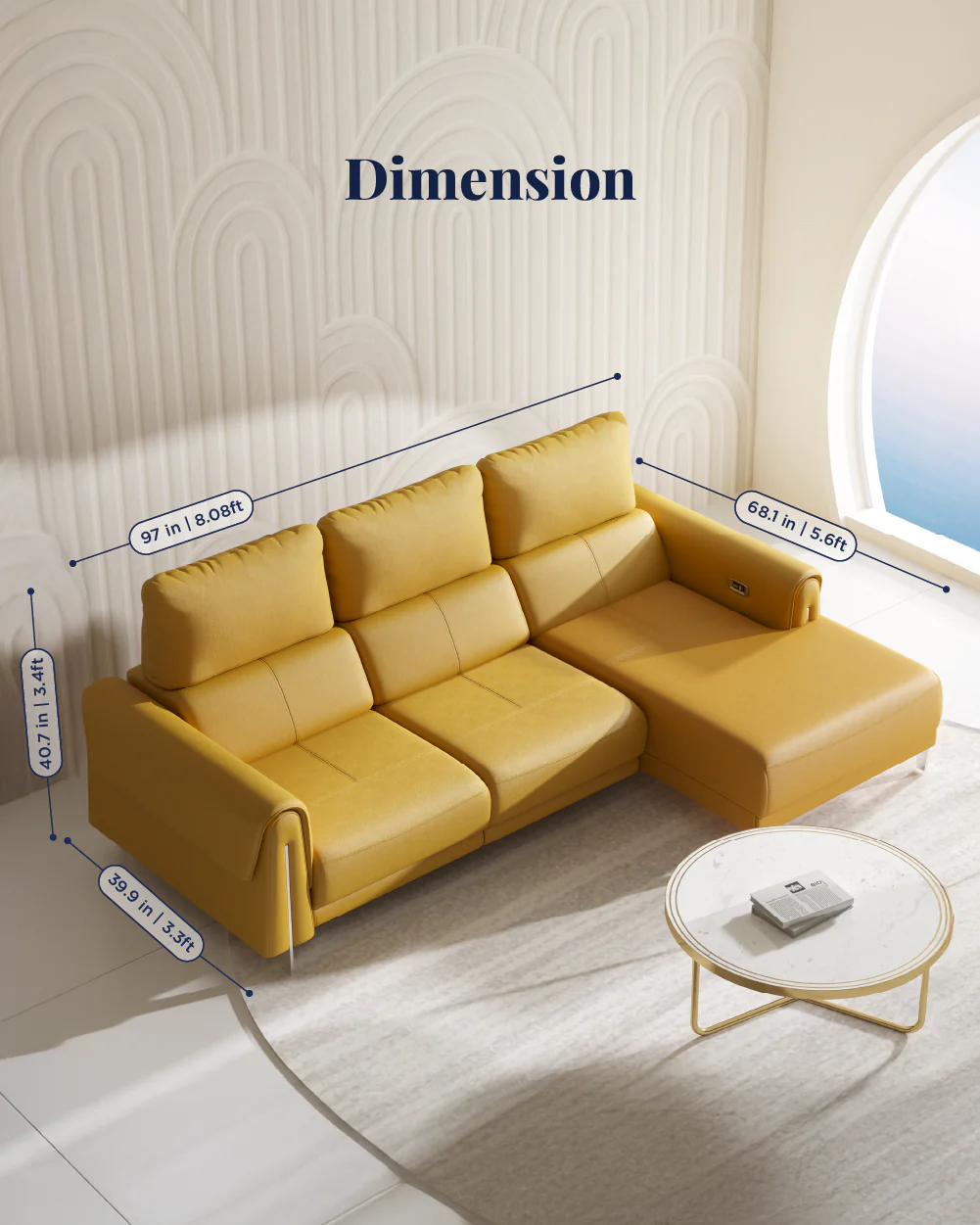 Valencia Recliner Sofa - Image 39