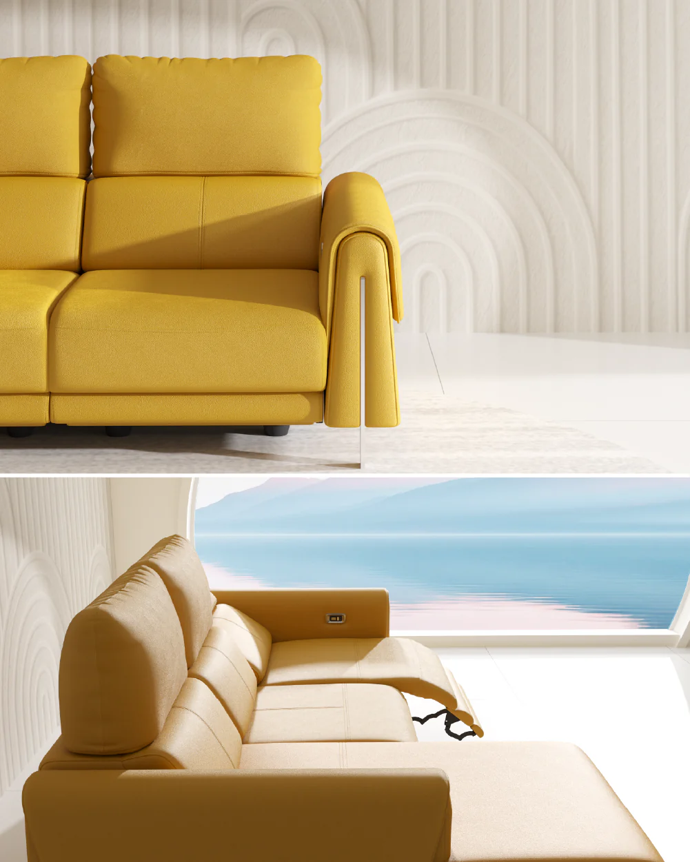 Valencia Recliner Sofa - Image 46