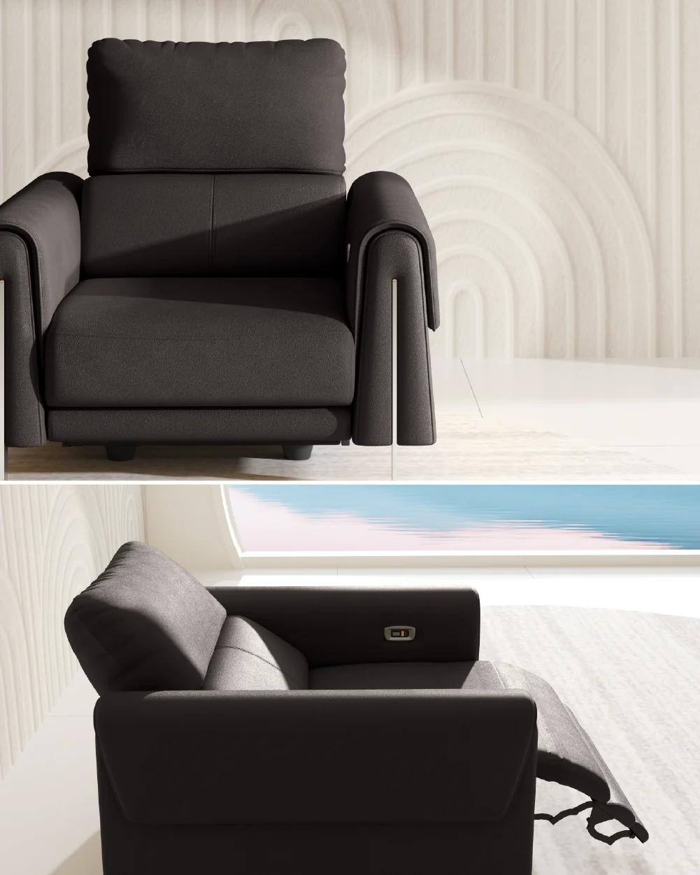Valencia Recliner Sofa - Image 72
